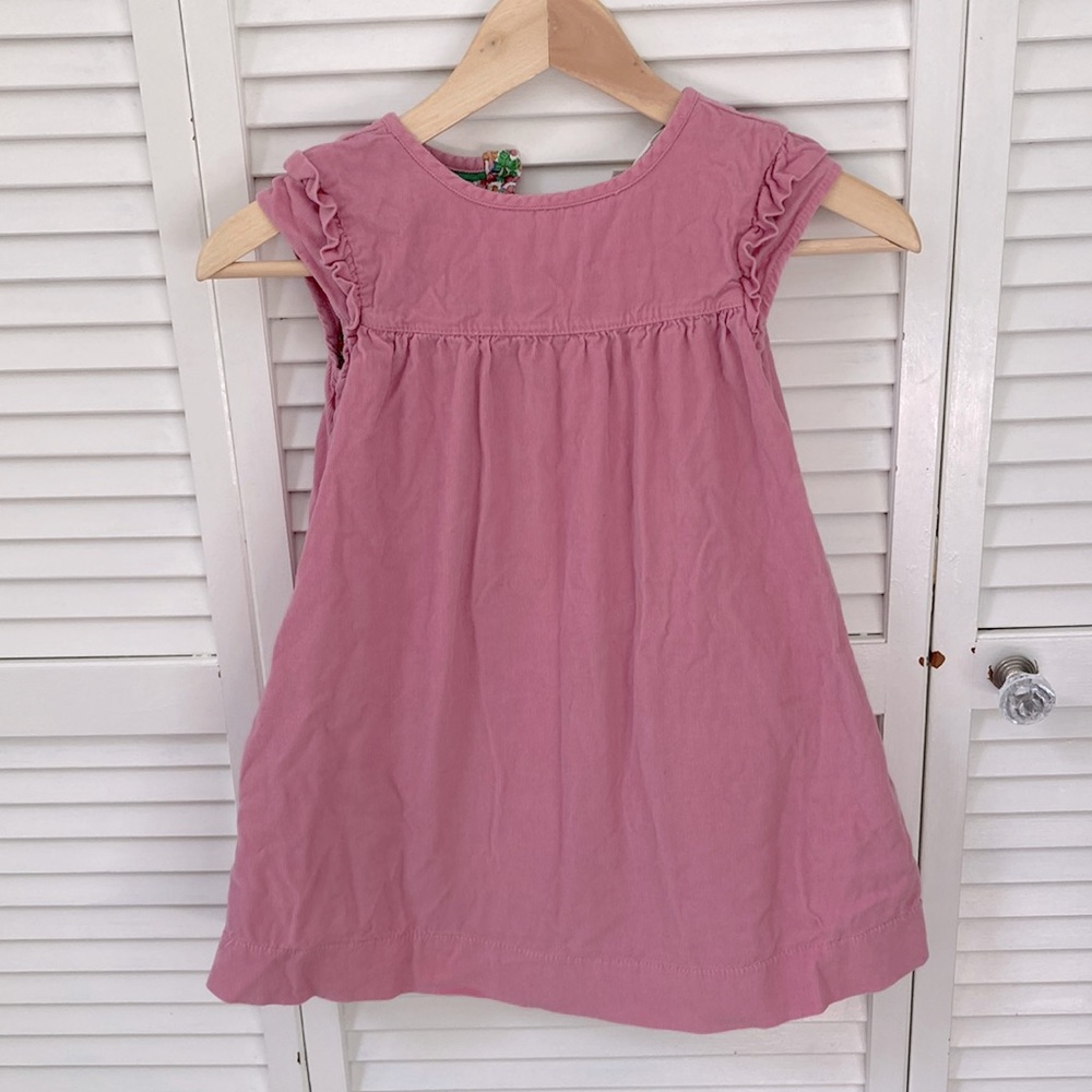 Coudoroy Pink Mini Boden Dress 5-6y